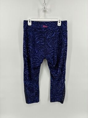 Juicy Couture Blue Patterned Leggings